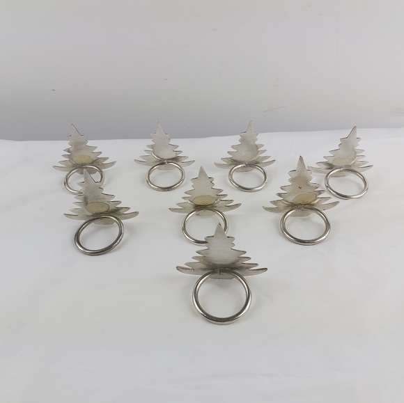 Christmas tree Abbott collection napkin rings - Picture 5 of 16